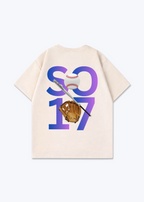 SO17 Oversized Shirt - Beige Back (Designed)