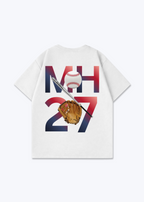 MH27 Oversized Shirt - White Back (Designed)